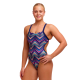 Жіночий купальник Funkita Ladies Brace Free One Piece Point Out (FKS051L72314) розмір 10 синій