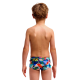 Дитячі плавки Funky Trunks Toddler Boy's Printed Trunks Palm Prism (FTS002B72297) розмір (6 років) сині