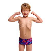 Дитячі плавки Funky Trunks Toddler Boy's Printed Trunks Big Bang (FTS002B72300) розмір (6 років) фіолетовий