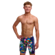 Дитячі плавки довгі джамери для плаванння Funky Trunks Boy's Training Jammers Palm Prism (FTS003B72297) розмір 28 (12-13 років) пальми 