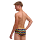 Дитячі плавки Funky Trunks Boy's Sidewinder Trunks Rainbowie  (FTS015B72292) розмір 26 (10-11 років) з веселкою