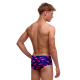 Дитячі плавки Funky Trunks Boy's Sidewinder Trunks Flocked Up (FTS015B72303) розмір 28 (12-13 років) фіолетові