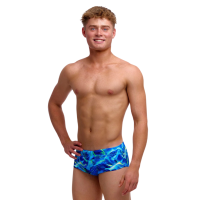 Дитячі плавки Funky Trunks Boy's Sidewinder Trunks Storm Chaser (FTS015B72307) розмір 24 (8-9 років) сині