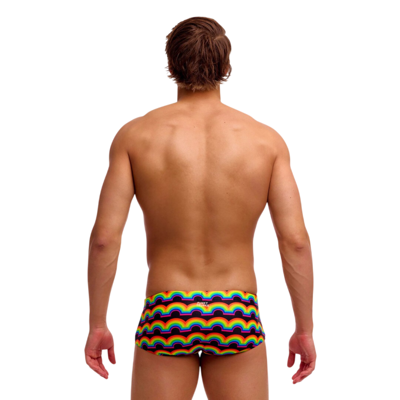 Чоловічі плавки Funky Trunks Men's Sidewinder Trunks Rainbowie (FTS015M72292) розмір 32 з веселкою