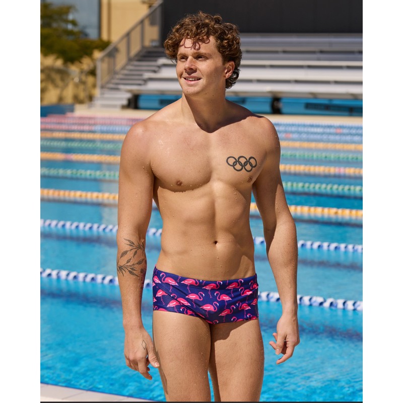 Чоловічі плавки Funky Trunks Men's Sidewinder Trunks Flocked Up (FTS015M72303) розмір 30 фіолетові