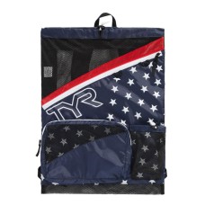 Рюкзак сетка TYR Elite Team Mesh Backpack (LBMSHELT-642) со звездочками 40L