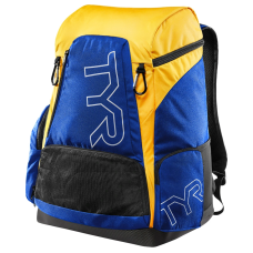Рюкзак для плавания TYR Spirit Team Alliance 45L Backpack (LATBP45-470) желто синий 45L