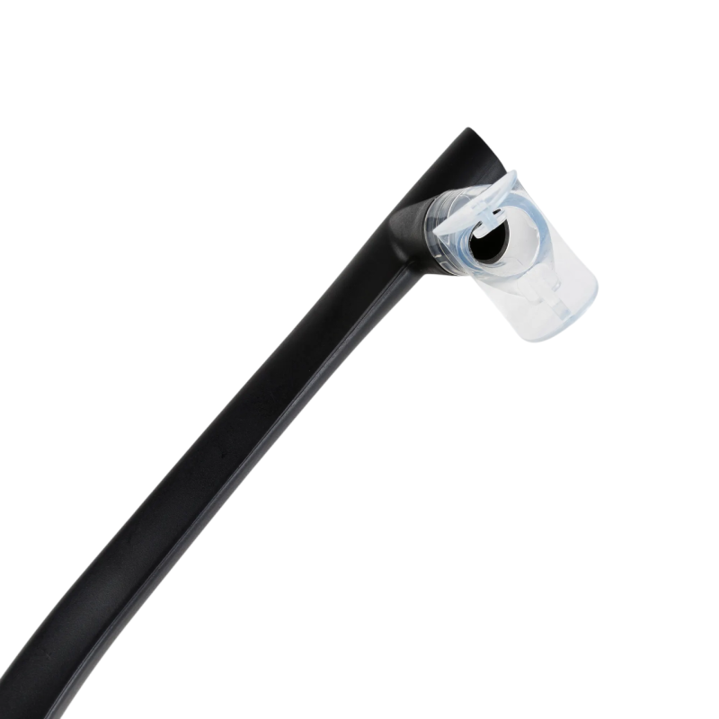 Дыхательная трубка для плавания фронтальная TYR Ultralite Snorkel Elite (LSNKLELT-001) черная