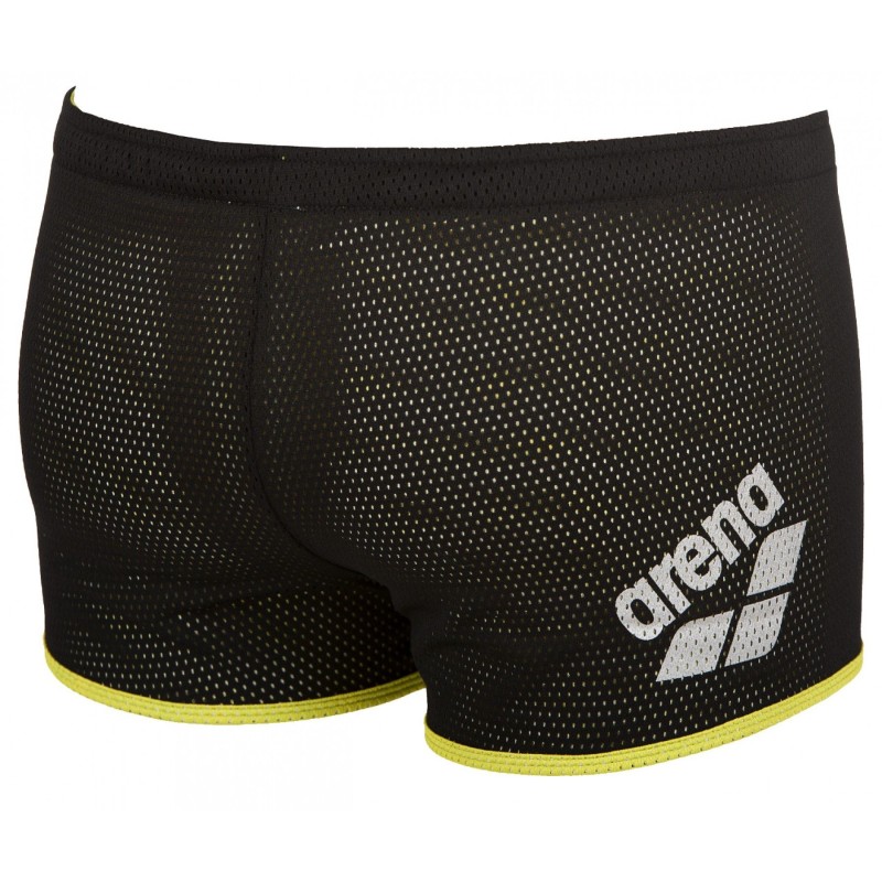 Шорти (драги, тормоза) для плавання Arena Square Cut Drag Shorts Black (1E366-50) Розмір L, чорні