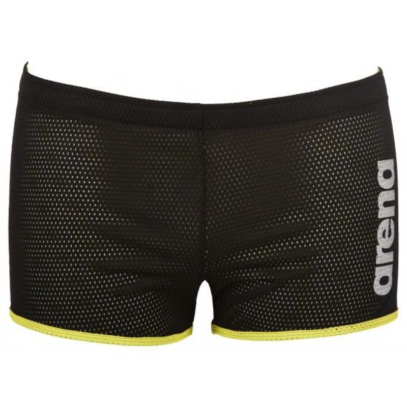 Шорти (драги, тормоза) для плавання Arena Square Cut Drag Shorts Black (1E366-50) Розмір M, чорні
