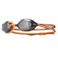 Детские очки для плавания TYR Youth Black Ops 140 EV Racing Goggles (LGBKOPJ-814) оранжевые