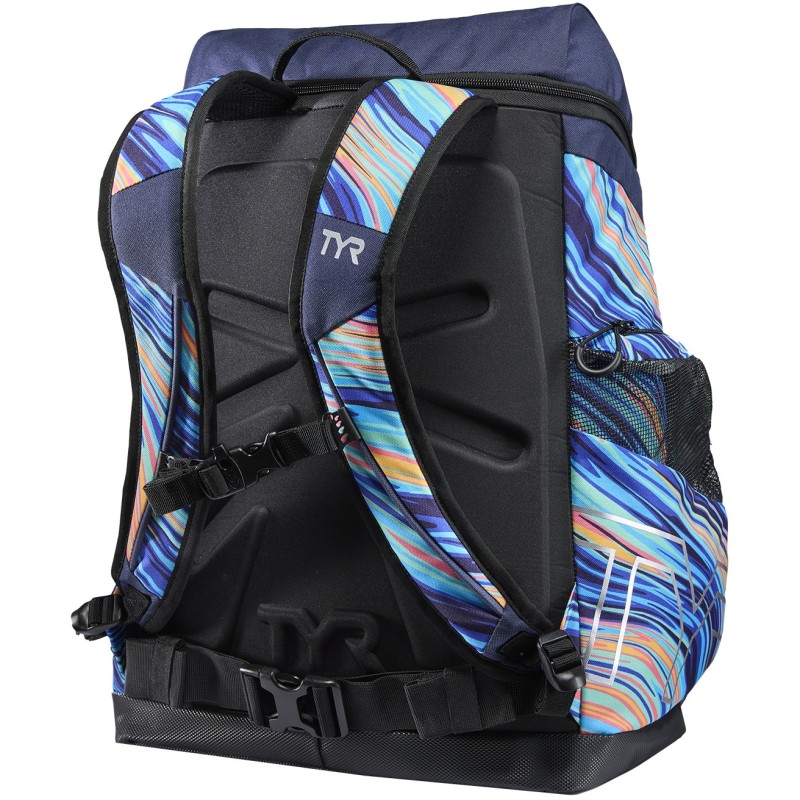 Рюкзак для плавання TYR Printed Alliance 45L Backpack Riptidal (LATBRPTD-435) синій 45L