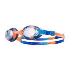 Детские очки для плавания TYR Kids' Mirrored Swimple Goggles -Tie Dye (LGSWTD-492) синие, 3-10 лет
