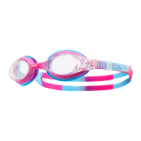 Детские очки для плавания TYR Kids' Mirrored Swimple Goggles -Tie Dye (LGSWTD-671) розовые, 3-10 лет