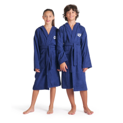 Дитячій халат махровий унісекс Arena Zeppelin Light Junior Robe (009039-710) 14-15 років синій