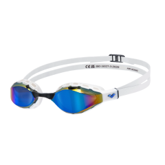 Окуляри для плавання Arena AIR SONIC MIRROR (011004-120) білі з дзеркальними лінзами