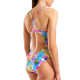Жіночий купальник Arena Glass Swimsuit Lightdrop Back (010686-105) розмір 38 білий