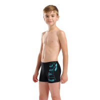 Детские спортивные плавки для плавания Arena Tales Swim Short (009087-508) размер 6-7 лет черные