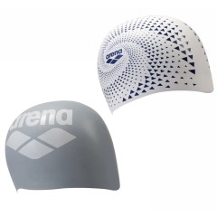 Шапочка для плавання двобічна Arena REVERSIBLE CAP (003786-103) сіра