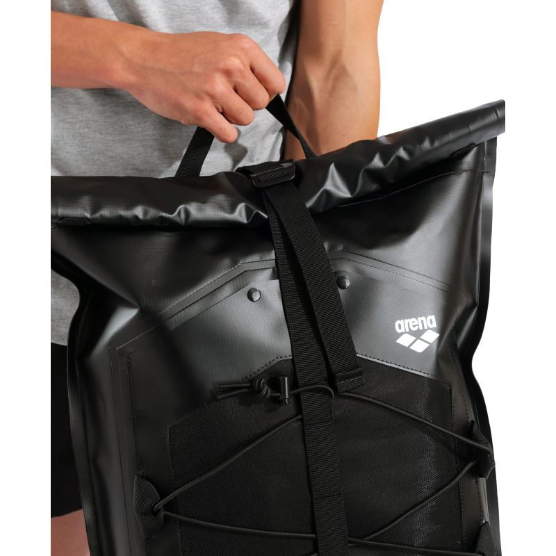 Рюкзак водонепроникний Arena Dry Backpack 30L (011056-100) чорний 30L