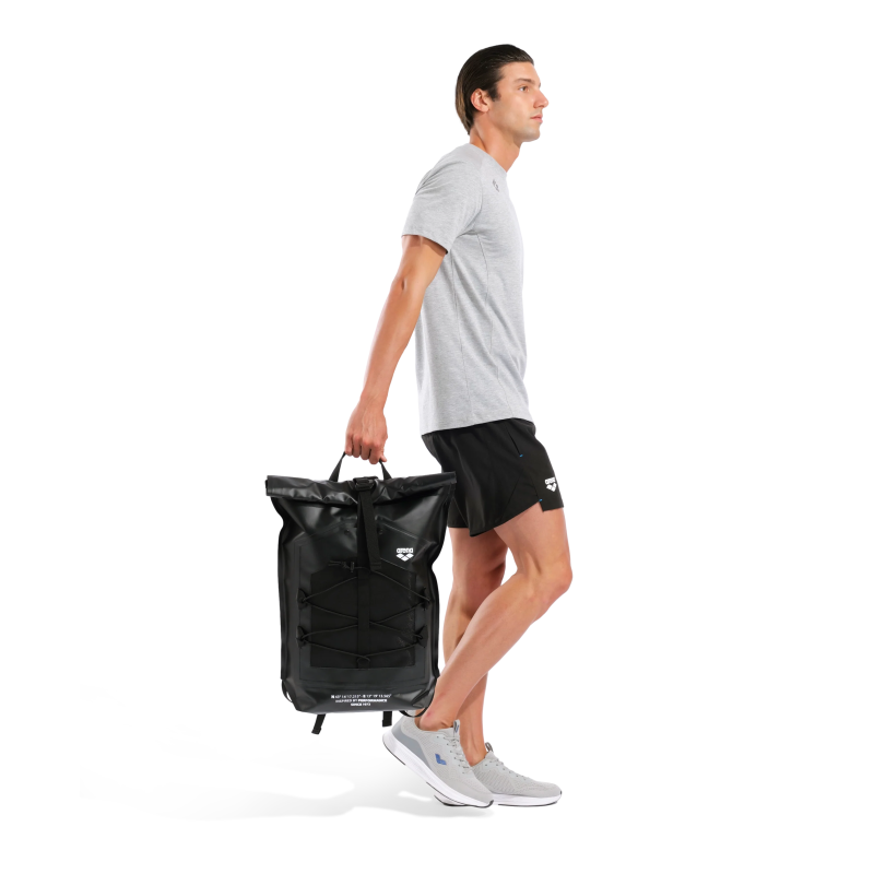 Рюкзак водонепроникний Arena Dry Backpack 30L (011056-100) чорний 30L