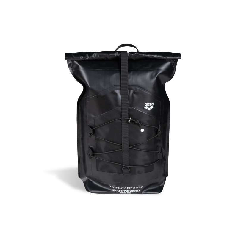 Рюкзак водонепроникний Arena Dry Backpack 30L (011056-100) чорний 30L