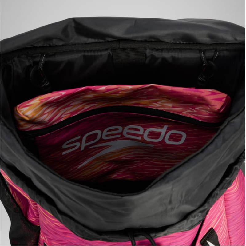 Рюкзак Speedo 35L Team Print Pink Opaline Margarita (8-E000212002) рожевий 35L