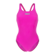 Жіночий спортивний купальник для плавання Arena TEAM SWIMSUIT SWIM PRO SOLID (004760-906) розмір 36 рожевий