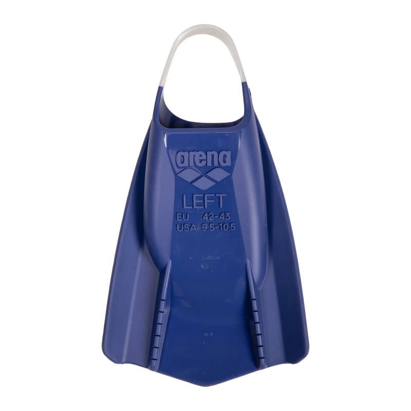 Ласти для плавання короткі із відкритою п'ятою Arena POWERFIN PRO II Flex (011938-100) сині, розмір 46-47