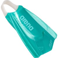 Ласти для плавання короткі із відкритою п'ятою Arena POWERFIN PRO II Flex (011938-200) блакитні, розмір 44-45