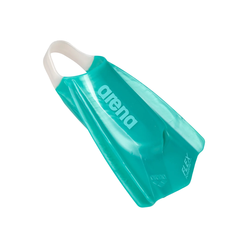 Ласти для плавання короткі із відкритою п'ятою Arena POWERFIN PRO II Flex (011938-200) блакитні, розмір 40-41