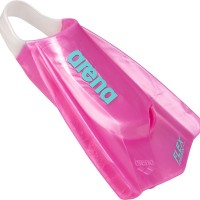 Ласти для плавання короткі із відкритою п'ятою Arena POWERFIN PRO II Flex (011938-300) рожеві, розмір 40-41