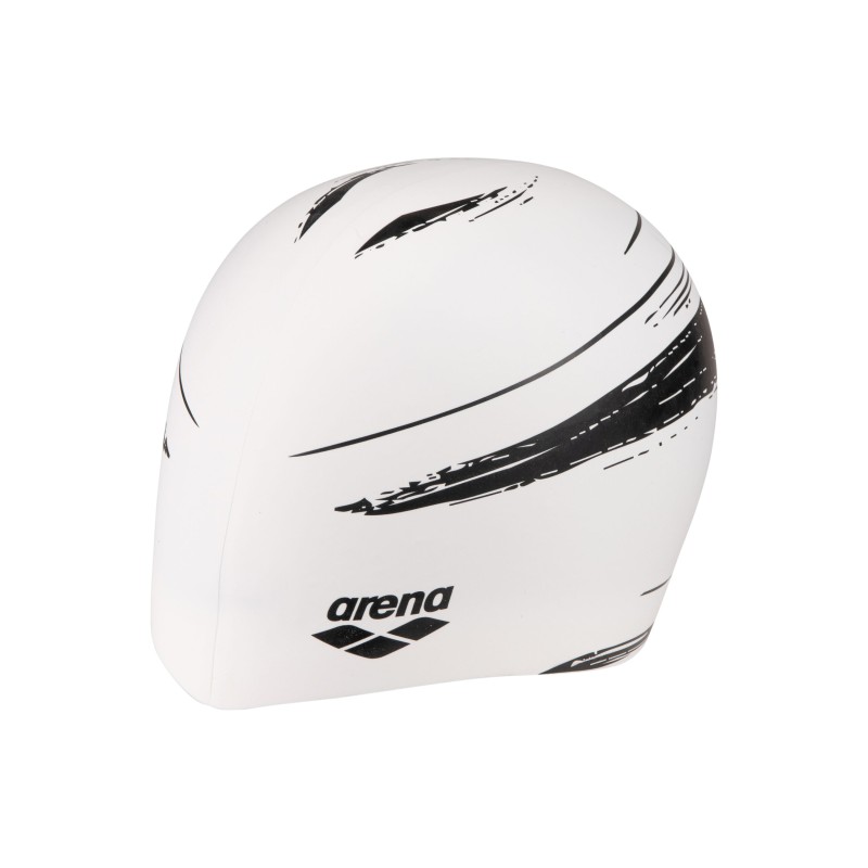 Шапочка для плавання двобічна Arena Grid REVERSIBLE CAP (003786-105) чорна-біла