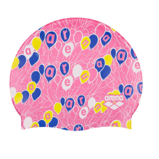 Дитяча шапочка Arena PRINT JR (94171-250) рожева, на 6-12 років