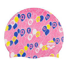 Дитяча шапочка Arena PRINT JR (94171-250) синьо-біла, на 6-12 років