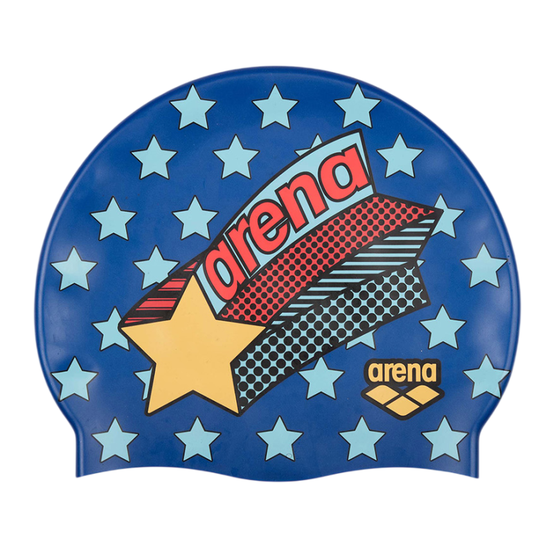 Дитяча шапочка Arena PRINT JR (94171-252) з зірочками, на 6-12 років