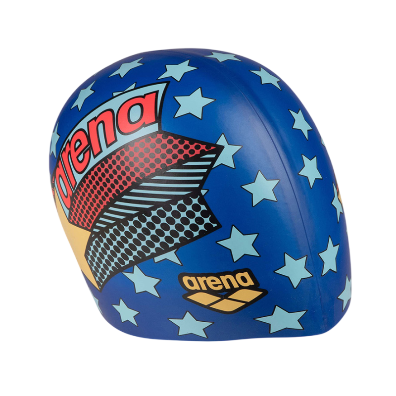 Дитяча шапочка Arena PRINT JR (94171-252) з зірочками, на 6-12 років