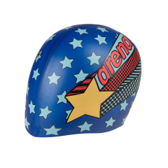 Дитяча шапочка Arena PRINT JR (94171-252) з зірочками, на 6-12 років