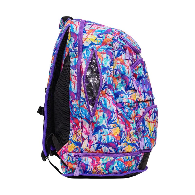 Рюкзак для плавання Funkita Elite Squad Backpack Dreamy Weedy (FKG003N7240100) 36 літрів, фіолетовий