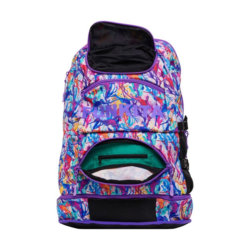 Рюкзак для плавання Funkita Elite Squad Backpack Dreamy Weedy (FKG003N7240100) 36 літрів, фіолетовий