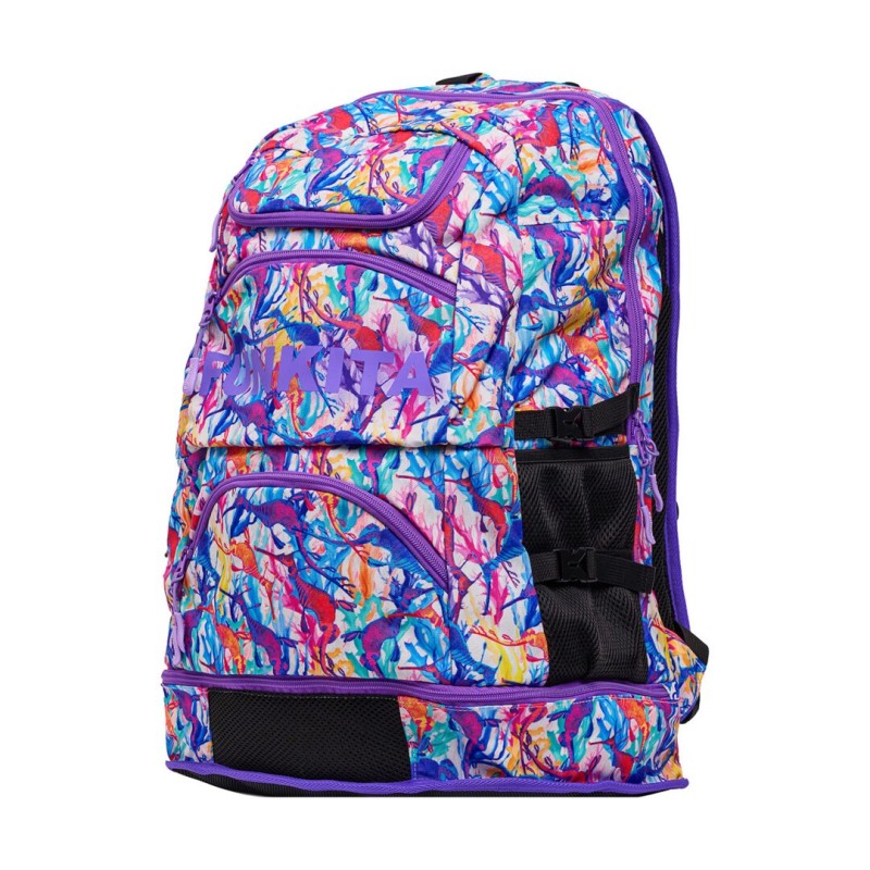 Рюкзак для плавання Funkita Elite Squad Backpack Dreamy Weedy (FKG003N7240100) 36 літрів, фіолетовий