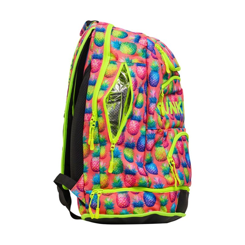 Рюкзак для плавання Funkita Elite Squad Backpack Pinky Piney (FKG003N7240700) 36 літрів, рожевий з ананасами