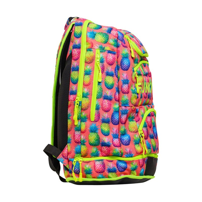 Рюкзак для плавання Funkita Elite Squad Backpack Pinky Piney (FKG003N7240700) 36 літрів, рожевий з ананасами