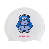 Шапочка для плавання Funkita Silicone Swimming Cap Purple Back (FS997241800) біла