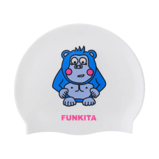 Шапочка для плавання Funkita Silicone Swimming Cap Purple Back (FS997241800) біла