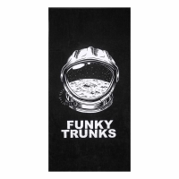 Рушник махровий Funky Trunks Cotton Towel Arti Mess (FT907233600) чорний з космонавтом 80х160см