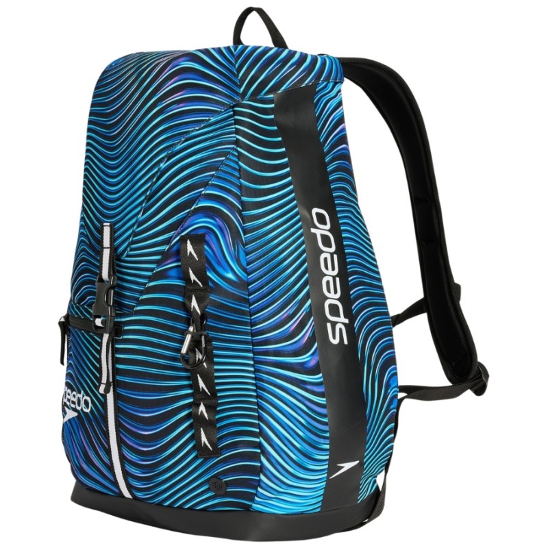 Рюкзак для плавання Speedo 35L Team Print Summer Stamp Deep (8-E000212004) синій 35L