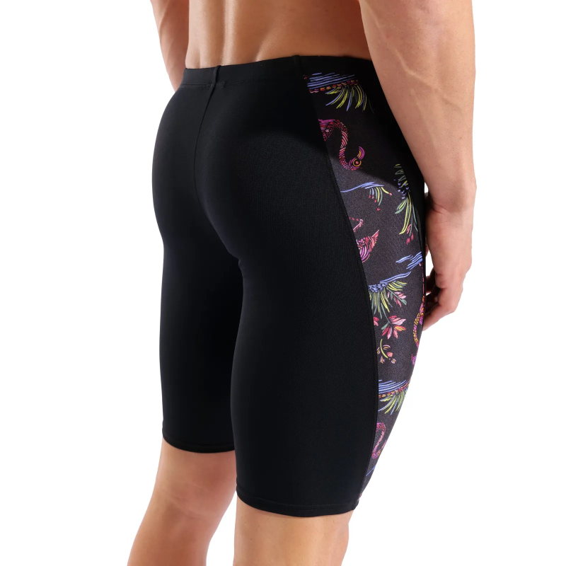 Чоловічі плавки (джамери) для плавання Arena Arena FLAMINGO Swim Jammer Μen's Swimsuit (011674-550) розмір 85 чорні