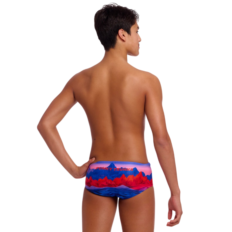 Дитячі плавки Funky Trunks Boy's Sidewinder Trunks High Lights (FTS015B72365) розмір 26 (10-11 років) фіолетові