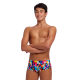 Дитячі плавки Funky Trunks Boy's Sidewinder Trunks Broken Blox (FTS015B72384) розмір 24 (8-9 років) різнокольорові